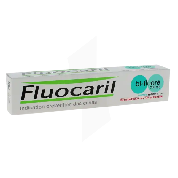 Fluocaril Bi Fluore 250 Mg Menthe, Gel Dentifrice