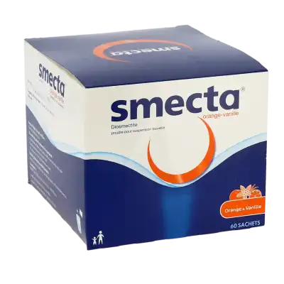 Smecta 3 G Orange-vanille, Poudre Pour Suspension Buvable En Sachet à CUISERY