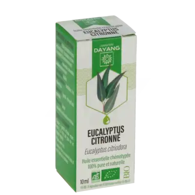 Dayang Huile Essentielle Eucalyptus Citronné Bio 10ml à Paris