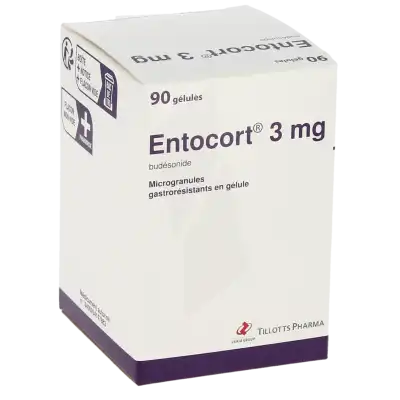 Entocort 3 Mg, Microgranules Gastro-résistants En Gélule à SAINT-SAENS