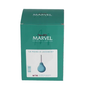 Marvel Poire Lavement Avec Canule N°14 480cc