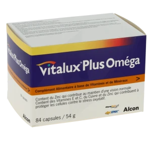 Vitalux Plus Omega, Bt 84 (28 X 3)