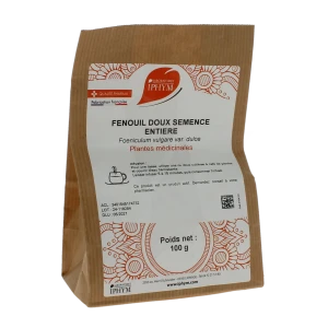 Iphym Santé Fenouil Doux Plantes En Vrac Entières Et Coupées 100g