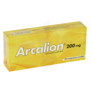 Arcalion 200 Mg, Comprimé Enrobé