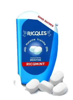 Ricqles Ricqmint Sans Sucre Pastille Menthe Sachet/16g à Ploermel