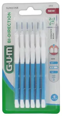 Gum Proxabrush Brossette Inter-dentaire Conique Microfine Blist/6 à Bordeaux
