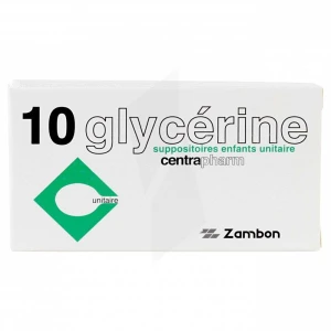 Suppositoire A La Glycerine Centrapharm Enfants, Suppositoire