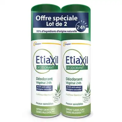 Etiaxil Vegetal DÉodorant 24h 2sprays/100ml à Ondres