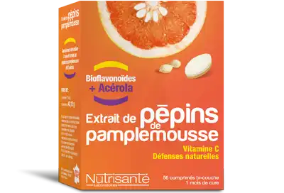 Nutrisanté Extrait De Pépins De Pamplemousse + Acérola Gélules B/56 à MONTEREAU-FAULT-YONNE