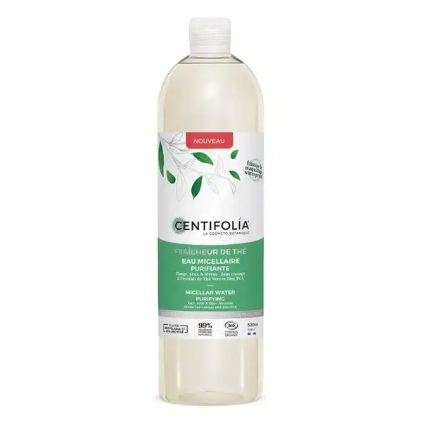 Centifolia Fraicheur De Thé Eau Micellaire Purifiante 500ml