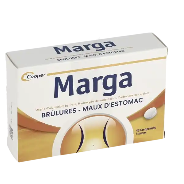 Marga, Comprimé à Sucer