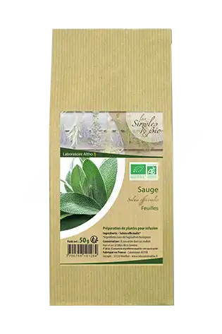 Laboratoire Altho Sauge Bio, Plante Sèche, Feuille 50g