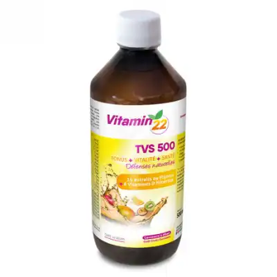 Vitamin'22 Tvs 500 Solution Buvable Fruits Exotiques Fl/500ml à BRUGES