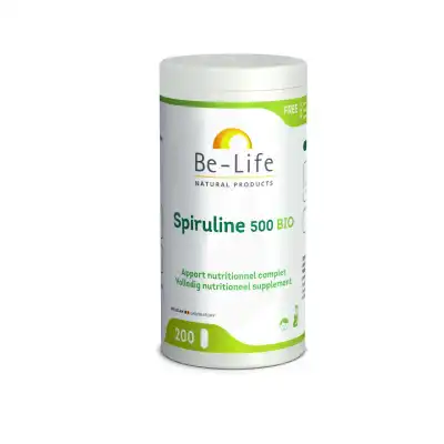 Be-life Spiruline 500 Bio Tablettes B/200 à Mérignac