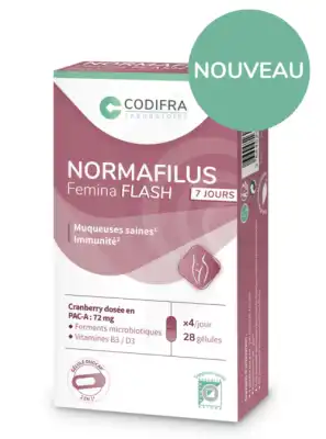 Normafilus Femina Flash Gélules B/28 à Angers