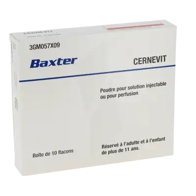 CERNEVIT, poudre pour solution injectable ou pour perfusion