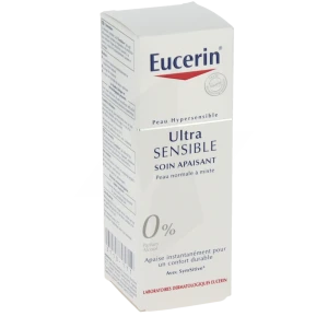 Eucerin Peau Hypersensible Ultrasensible Soin Apaisant, Fl 50 Ml