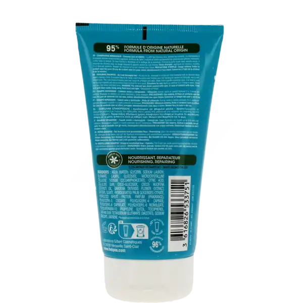 Hei Poa Monoi Capillaire Shampooing Réparateur T/150ml