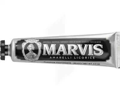 Marvis Noir Pâte Dentifrice Menthe Réglisse T/85ml à Concarneau
