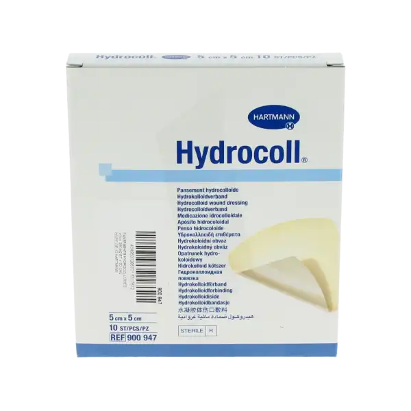 Hydrocoll® Pansement Hydrocolloïde 5 X 5 Cm - Boîte De 10