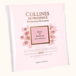 Collines De Provence Pochette Parfumée Rose Hibiscus 6g