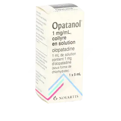 Opatanol 1 Mg/ml, Collyre En Solution à BRUGES