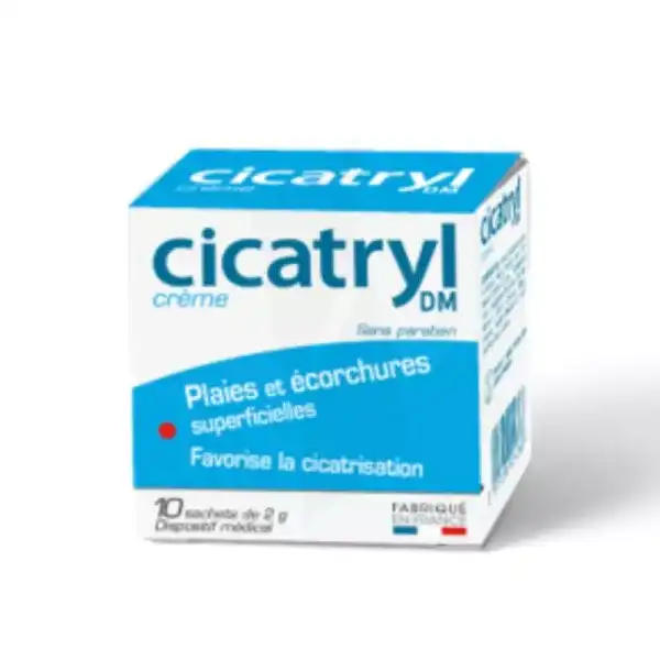 Cicatryl Dm Cr Pour Application Cutanée 10sach/2g