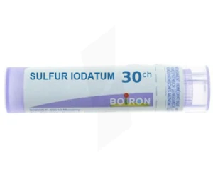 Boiron Sulfur Iodatum 30ch Granules Tube De 4g