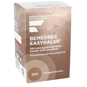 Bemedrex Easyhaler 200 Microgrammes/dose, Poudre Pour Inhalation