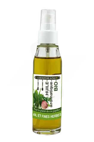 Laboratoire Altho Huile Culinaire Ail Et Fines Herbes Bio 50ml