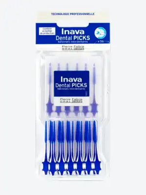Inava Dental Picks Brossettes Inter-dentaires B/36 à IS-SUR-TILLE