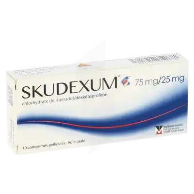 Skudexum 75 Mg/25 Mg, Comprimé Pelliculé à Abbeville