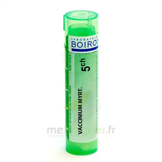 Boiron Vaccinium Myrtillus 5ch Granules Tube De 4g