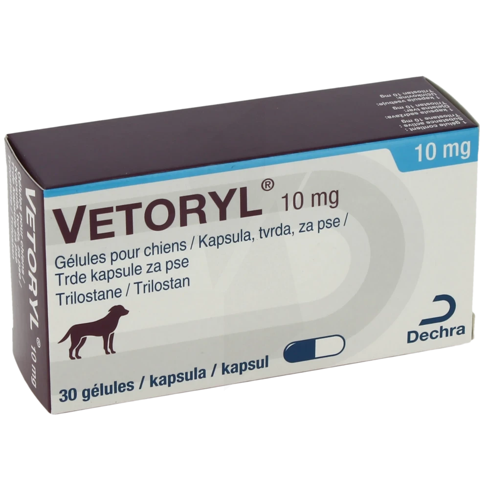 Vetoryl 10 Mg Gelules Pour Chiens, Gélule