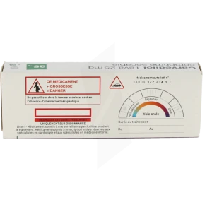 Carvedilol Teva 25 Mg, Comprimé Sécable