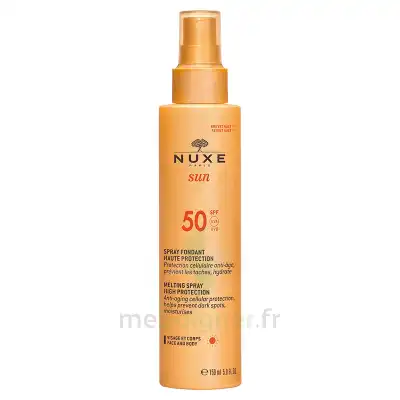 Nuxe Sun Spray Solaire Délicieux Haute Protection Spf50 Visage Et Corps Fl/50ml à LE PIAN MEDOC