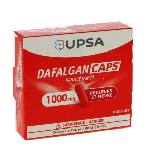 Dafalgancaps 1000 Mg, Gélule