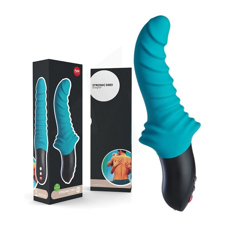 Stronic Drei Vibromasseur Rechargeable - Bleu - mesoigner.fr