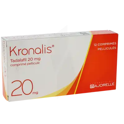 Kronalis 20 Mg, Comprimé Pelliculé à Abbeville