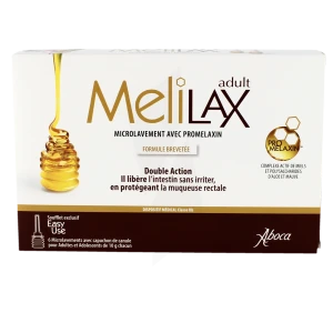 Aboca Melilax Adulte Gel Rectal Microlavement 6t/10g