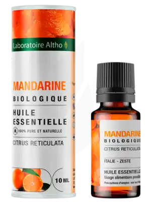 Laboratoire Altho Huile Essentielle Mandarine Bio 10ml à Villeneuve-sur-Lot