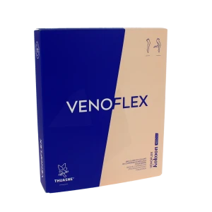 Venoflex Kokoon Absolu 2 Bas Cuisse- Femme Noir Taille 3n