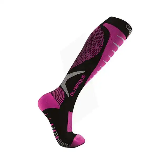 Gibaud  - Chaussette De Compression Sportive -  Fuschia- Taille 3