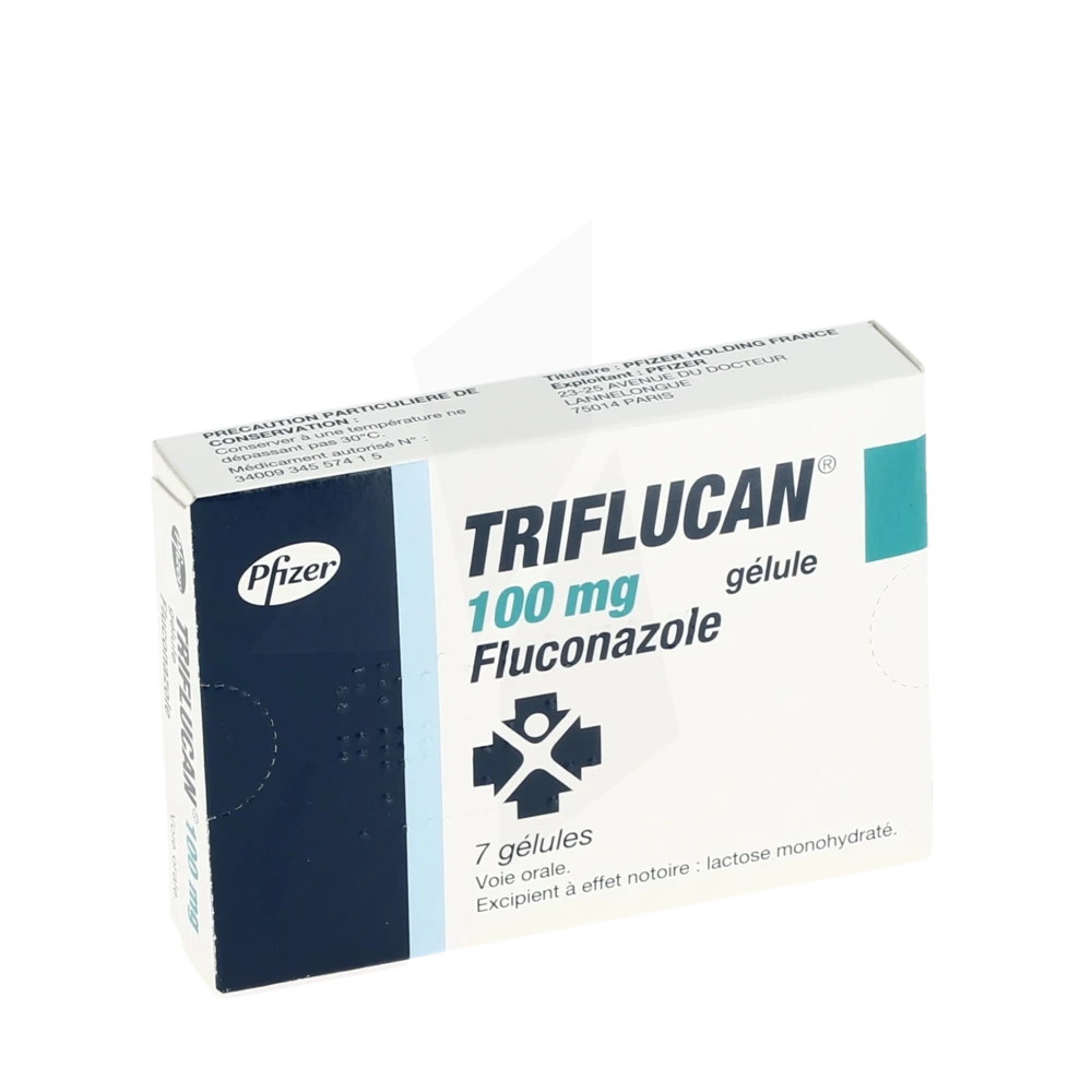 Triflucan 100 Mg, Gélule