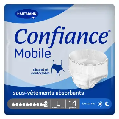 Confiance Mobile Slip Absorbant Jetable 10g L Sachet/14 à MARSEILLE
