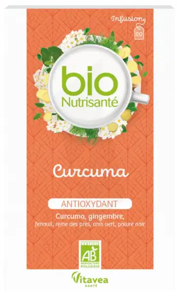 Nutrisante Infusions Bio Tis Curcuma 20sach