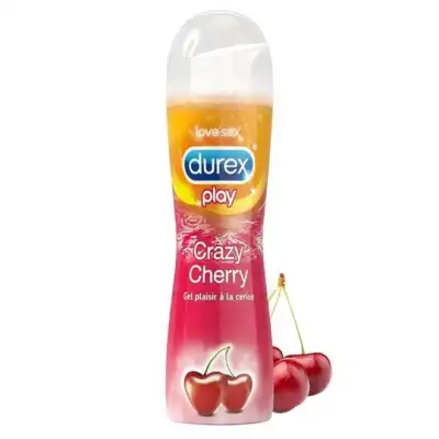 Durex Play Coquin Gel Lubrifiant Crasy Cherry 50ml à Paris
