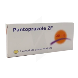 Pantoprazole Zf 20 Mg, Comprimé Gastro-résistant