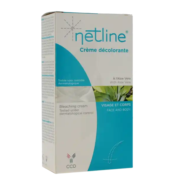 Netline Crème Décolorante Visage & Corps T/40+20ml