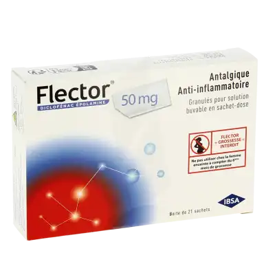 Flector 50 Mg, Granulés Pour Solution Buvable En Sachet-dose à Hagetmau
